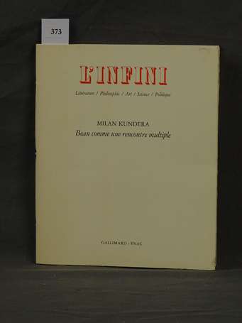 KUNDERA (Milan) - Beau comme une rencontre 