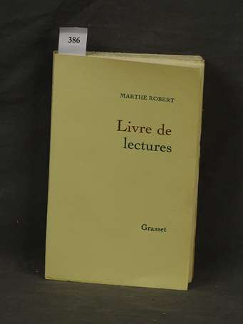 ROBERT (Marthe) - Livre de lectures - Paris ; 