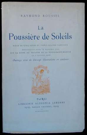 ROUSSEL Raymond La Poussière de Soleils. P., 