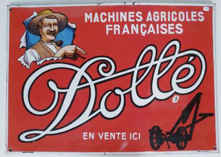 DOLLE Machine Agricoles Françaises : Plaque 