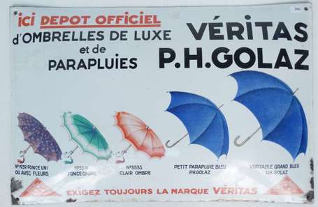 GOLAZ Ombrelles de Luxe et Parapluies : Plaque 