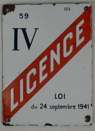 BISTROT : LICENCE IV : 15 x 20cm