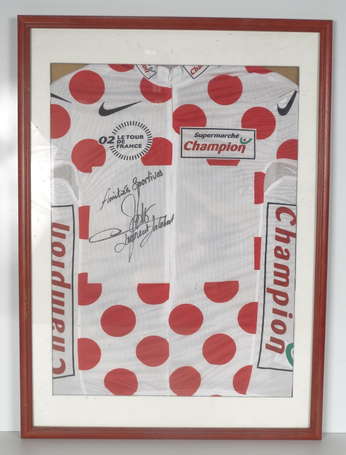 Laurent JALABERT. Maillot du tour de France 2002 