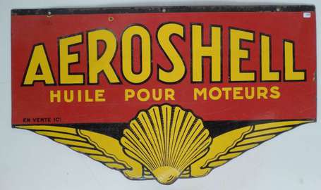 AEROSHELL Huile pour Moteurs : Plaque émaillée 