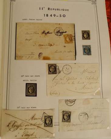 Album. Des origines 1849 à 1939. Timbres N**/N* et