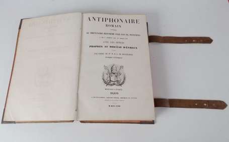 Antiphonaire Romain propre au diocèse d'Evreux 