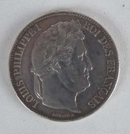 Ecu en argent 5Frs Louis Philippe 1840 K Etat : 