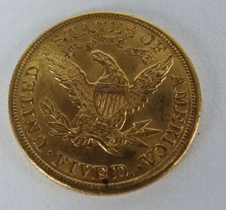 ETATS-UNIS Pièce de 5 dollars 1901 TTB