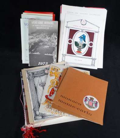 Monaco - Monte Carlo - Lot de Livres et Revues sur