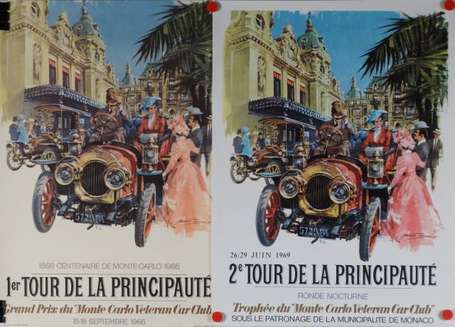 Monaco - lot de 2 Affiches 