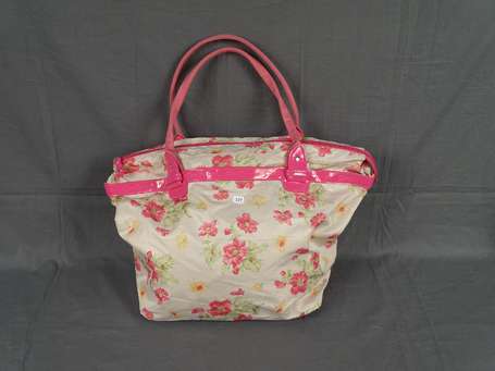 SOCO - Sac cabas en toile imprimé floral, 