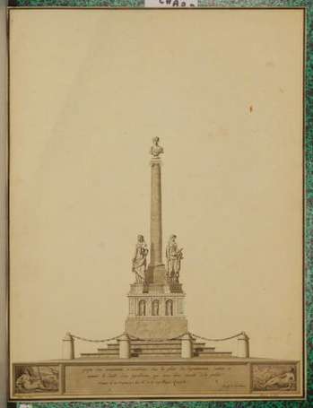 Crucy Mathurin 1749-1826. Projet d'un monument à 
