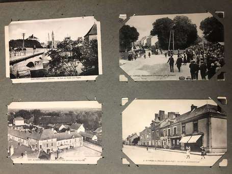 44 - Loire Atlantique - Album d'environ 470 CPA - 