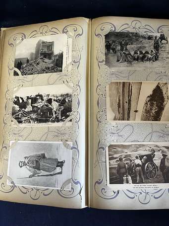 Militaria - Album d'environ 500 CPA