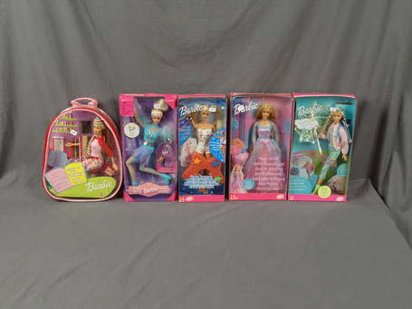 Barbie Mattel-5 Boites-dont 