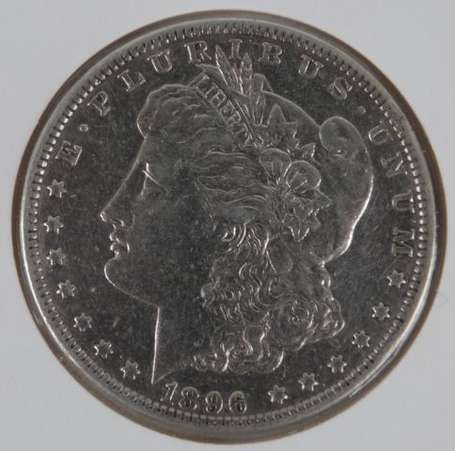 Etats Unis 1 morgan dollar 1896 TTB