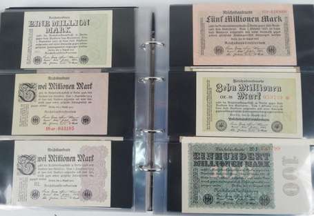 1 classeur de 219 billets. Allemagne - Autriche - 