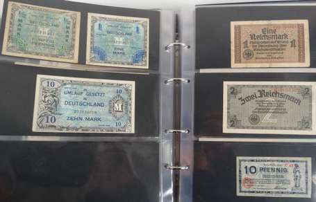 1 classeur de 219 billets. Allemagne - Autriche - 