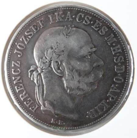 Hongrie. 1 pièce de 5 korona en argent Franz 