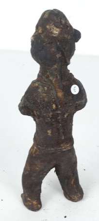 Rare et ancienne statuette de bronze représentant 