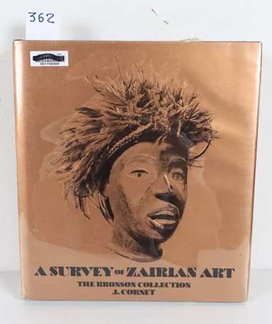 Livre 'A Survey of Zairian Art. The Bronson 