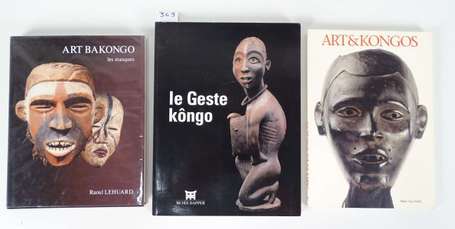 Trois livres 'Le Geste Kôngo' Musée Dapper 2002 - 