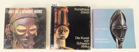 Trois livres 'Art de l'Afrique Noire' E. Leuzinger
