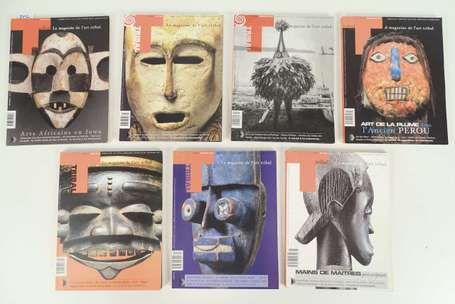 Sept revues 'Tribal Art' 2002 - 2003 - 2004