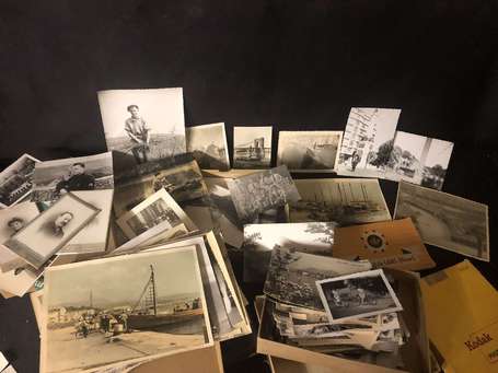 Un carton de plusieurs centaines de photos d'une 