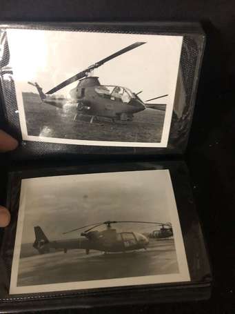 Aviation - hélicoptères - album d'environ 25 