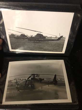 Aviation - hélicoptères - album d'environ 25 