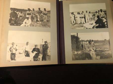 Militaria - Algérie 1912 - Album de 180 photos - 