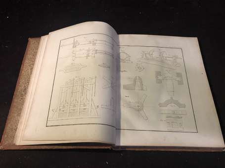 Atlas 1843 - Dictionnaire universel des arts et 