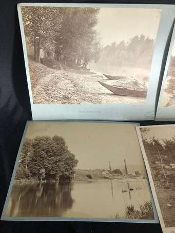 Achille QUINET - ensemble de 7 photographies 