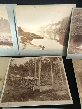 Achille QUINET - ensemble de 7 photographies 