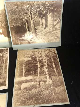 Achille QUINET - ensemble de 7 photographies 