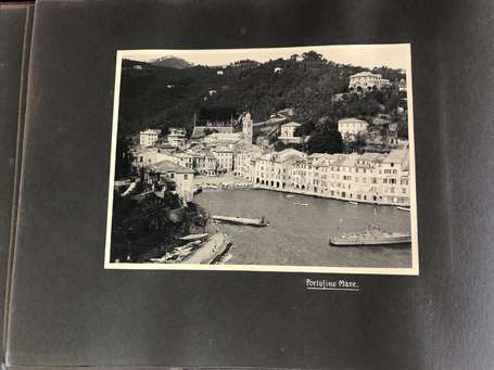 Album de voyage à bord du Paquebot Augustus , en 