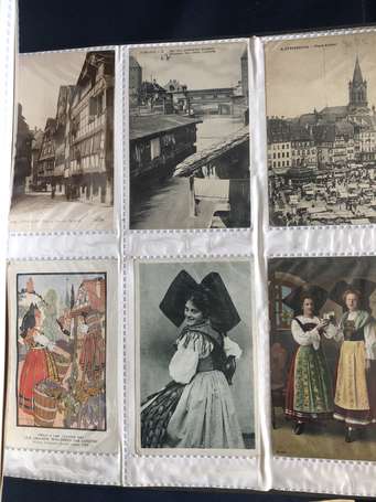 Alsace - Album d'environ 200 CPA