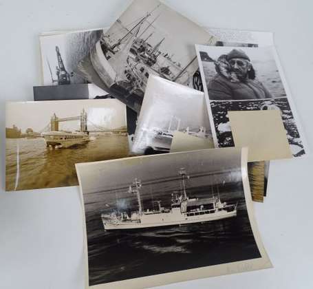 Photo - Commandant Cousteau Marine - Lot de 