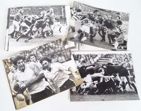 Photo - Sport - Rugby - Lot de Plusieurs dizaines 