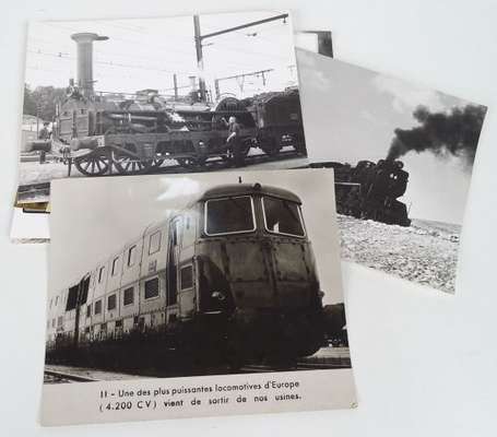 Photo - Trains Tramways Locomotives - Chemin de 