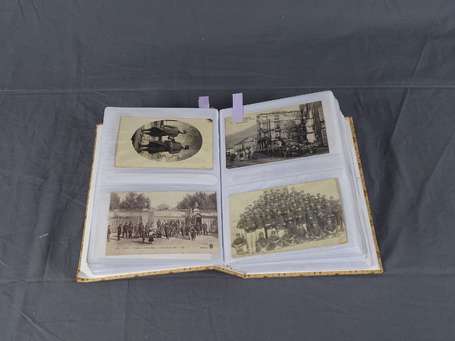 Militaria Guerre - Album d'environ 200 CPA - 