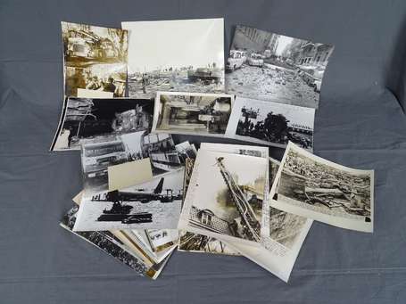 Photo - Catastrophes - environ 55 Photos anciennes