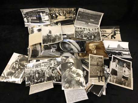 Photographies de Presse anciennes - Environ 400 