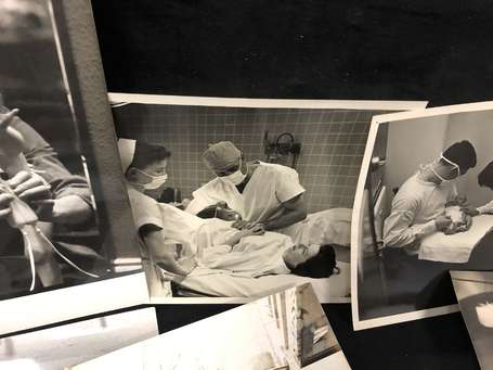 Médecine - Ensemble d'environ 100 Photos anciennes