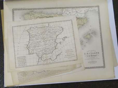 Cartes Géographiques anciennes - Espagne & 