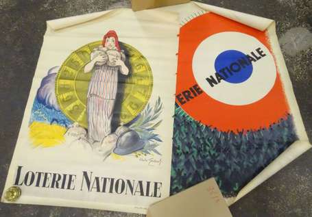 Affiche - Loterie Nationale - 2 Affiches dont une 