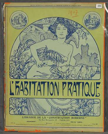 Alphons MUCHA - Couverture de l'Habitation 