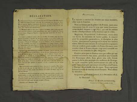 Documents Historiques et anciens Placards - 