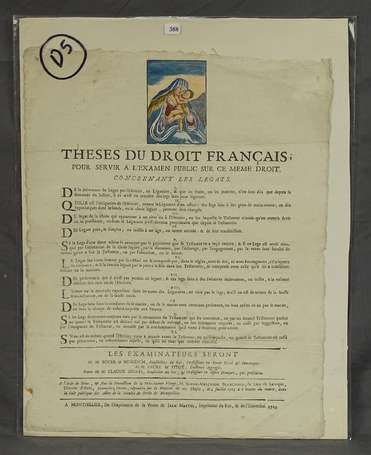 Documents Historiques et anciens Placards - 